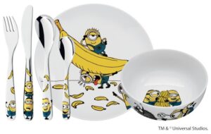 Zestaw dla dzieci 6 el., Minionki, WMF