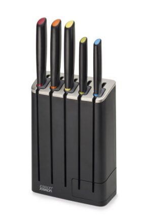 Blok z 5 nożami Elevate SlimBlock, kolor Joseph Joseph