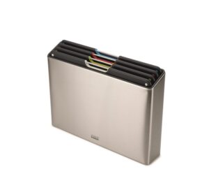 Zestaw 4desek do krojenia stalowy, FolioSteel Joseph Joseph