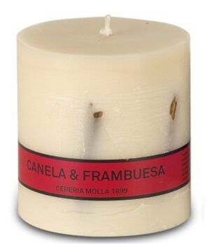 Świeca Asturias 8cm Cinnamon-Raspberry Cereria Molla