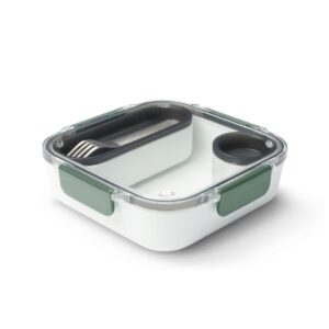 Lunch box kwadratowy, oliwkowy Black+Blum