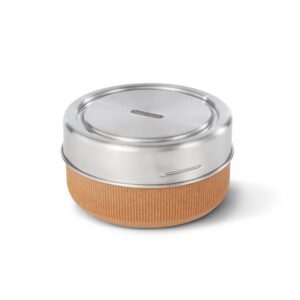 Lunch bowl szklany L, migdałowy Black+Blum