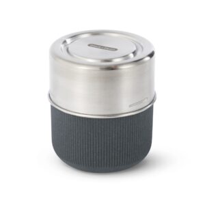 Lunch bowl szklany S, łupkowy Black+Blum