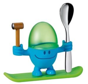 Kieliszek na jajko z łyżeczką McEgg, nieb., WMF