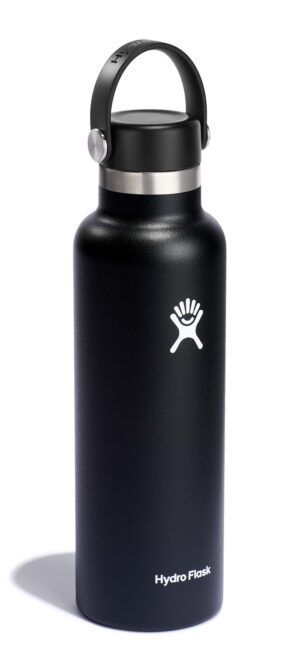 Butelka 21oz Standard Mouth Flex Cap Black HYDRO FLASK