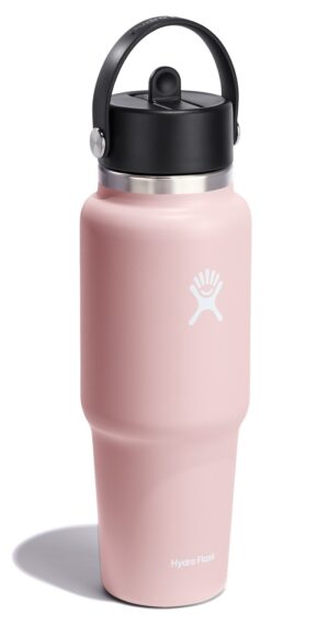 Butelka termiczna 32oz 0,946 l Wide Flex Straw Travel Bootle Trillium różowa HYDRO FLASK