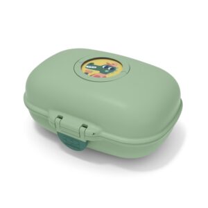 Lunchbox dziecięcy śniadaniówka 0.6 L Gram Green Forest zielony MONBENTO