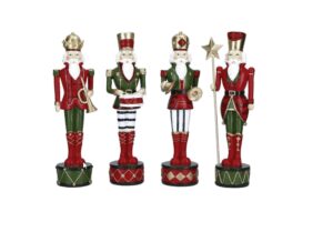 Zestaw 4 figurek Dziadków do orzechów 25,5cm MM MERRY MOMENTS