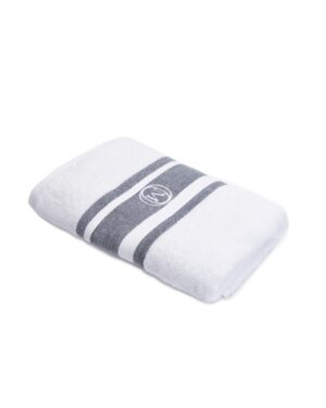 Ręcznik kąpielowy Monogr.Linea100x160cm b.szary OFFICINE MONOGRAM