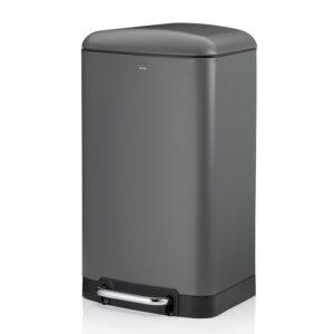 Kosz na śmieci 30 l szary Davino KELA