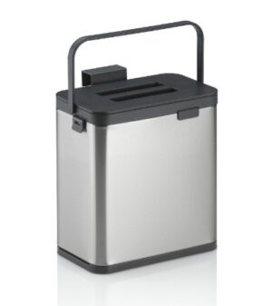 Pojemnik na odpady organiczne srebrny Plata KELA
