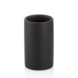 Kubek toaletowy ceramiczny czarny Matsi KELA