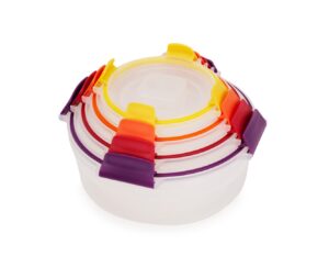 Zestaw 4 pojemników okrągłych 8el. Nest Lock JOSEPH JOSEPH