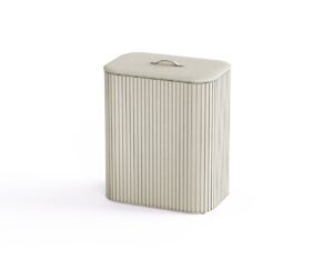 Kosz na pranie 90l bambus beż Tota Trio Luxe JOSEPH JOSEPH