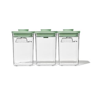Zestaw 3 pojemników Pistachio Pop OXO