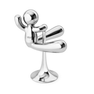 Otwieracz tańczący na prezent do butelek chromowany Rodeo Buddy UMBRA