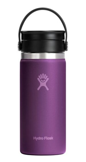 Butelka termiczna stalowa Wide Mouth Flex Sip 16 Oz 0,473 l Beach plum fioletowa HYDRO FLASK