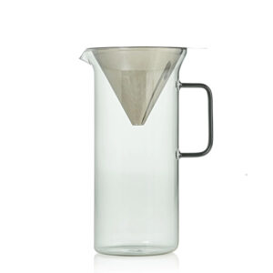 Zaparzacz przelewowy IMPACT, szary 1000ml AdHoc