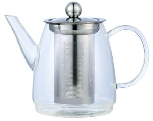 Zaparzacz szklany z sitkiem, 0,60l, Kinghoff