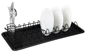 Suszarka do naczyń, stal-plastik 50,5x24,5 x9,5cm czarny Kinghoff