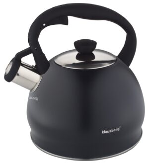 Czajnik tradycyjny 2l, czarny Klausberg