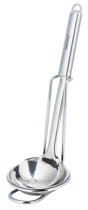Łyżka kuchenna z podstawką, stal  Kinghoff