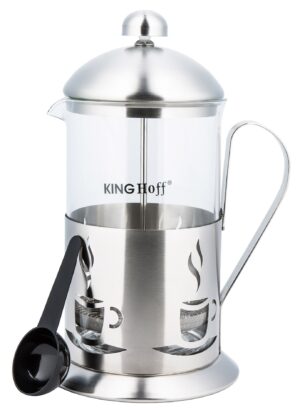 Zaparzacz tłokowy 0,60l, szkło Kinghoff