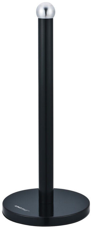 Stojak na ręcznik papierowy, stal, czarny Kinghoff