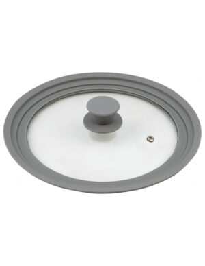 Uniwersalna pokrywa, szkło-silikon Ø24, 26, 28 cm KingHoff