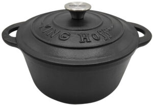 Garnek z pokrywą, żeliwo Ø22cm 2.4 l KingHoff