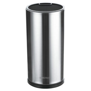 Blok na noże okrągły, stal KingHoff