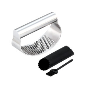 Prasa do Czosnku zestaw 3 elementy, stal KingHoff