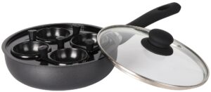 Patelnia głęboka z przykrywką i wkładką do jajek sadzonych KINGHoff