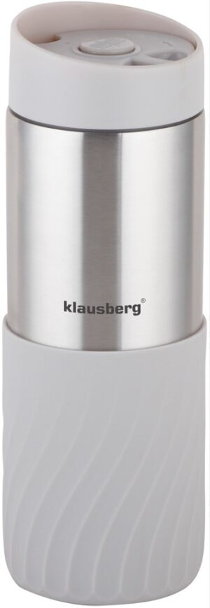 Kubek termiczny, beżowy, 420ml Klausberg
