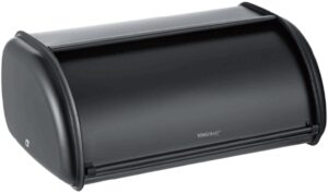 Chlebak, stalowy, czarny, duży, KINGHoff