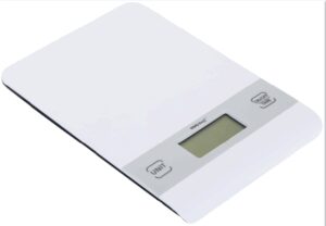 Waga kuchenna, biała, 5 KG KINGHoff