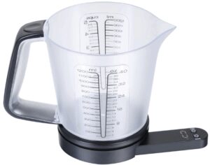 Waga kuchenna z kubkiem pomiarowym, 1,5L KINGHoff