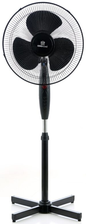 Wentylator stojącego, 16 cali, czarny, KINGHoff