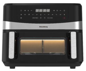 Beztłuszczowa frytownica, 9l., czarna, Klausberg