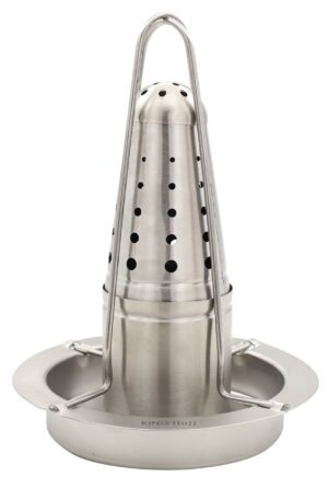 Stojak/uchwyt ze stali nierdzewnej do pieczenia kurczaka KINGHoff