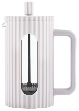 Zaparzacz do kawy/herbaty z dociskiem poj. 0,60l w kolorze jasnoszarym Klausberg