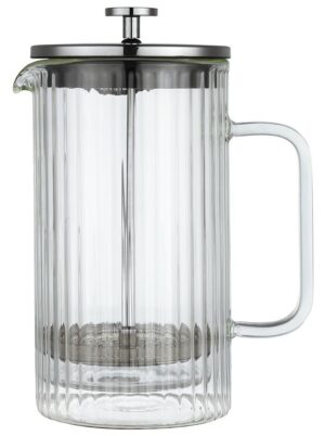 Zaparzacz tłokowy do kawy/herbaty, szkło, 1,0L, Klausberg