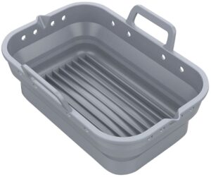 Zestaw wkładów silikonowych do pieczenia w frytkownicy, 14,5x20,6cm, 2 sztuki, Klausberg