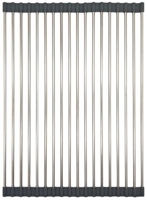 Mata do suszenia naczyń, stal nierdzewna z silikonowym wykończeniem, 45x32 cm, KINGHoff