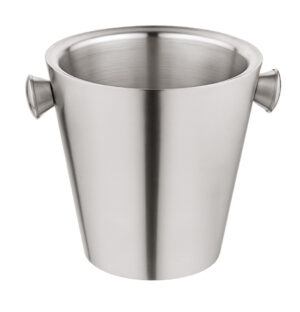 Wiaderko do lodu, podwójne ścianki, stal nierdzewna, 22x22 cm, KINGHoff