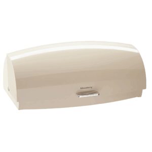 Chlebak,  metalowy korpus, 45×28,5×17cm, beżowy, Klausberg