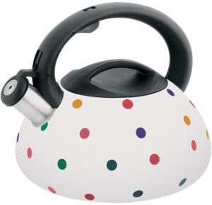 Czajnik tradycyjny 3l biały w kropki Klausberg