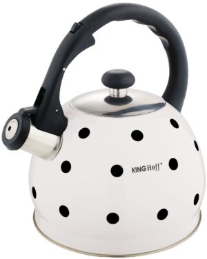 Czajnik tradycyjny, stal 2l w kropki Kinghoff