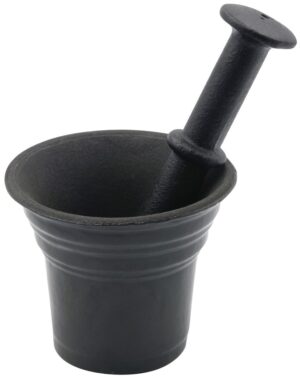 Moździerz, żeliwo, zestaw 2 elementy, ø17x10cm Kinghoff