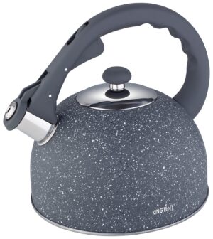 Czajnik tradycyjny 2,6l, szary marmurek Kinghoff